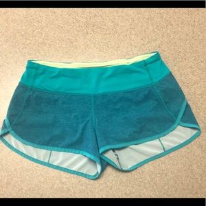 Lululemon Speed Shorts Size 6